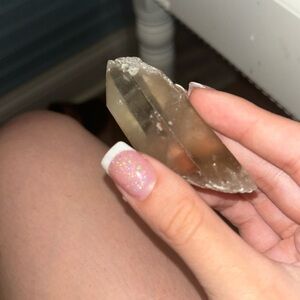 clear quartz point